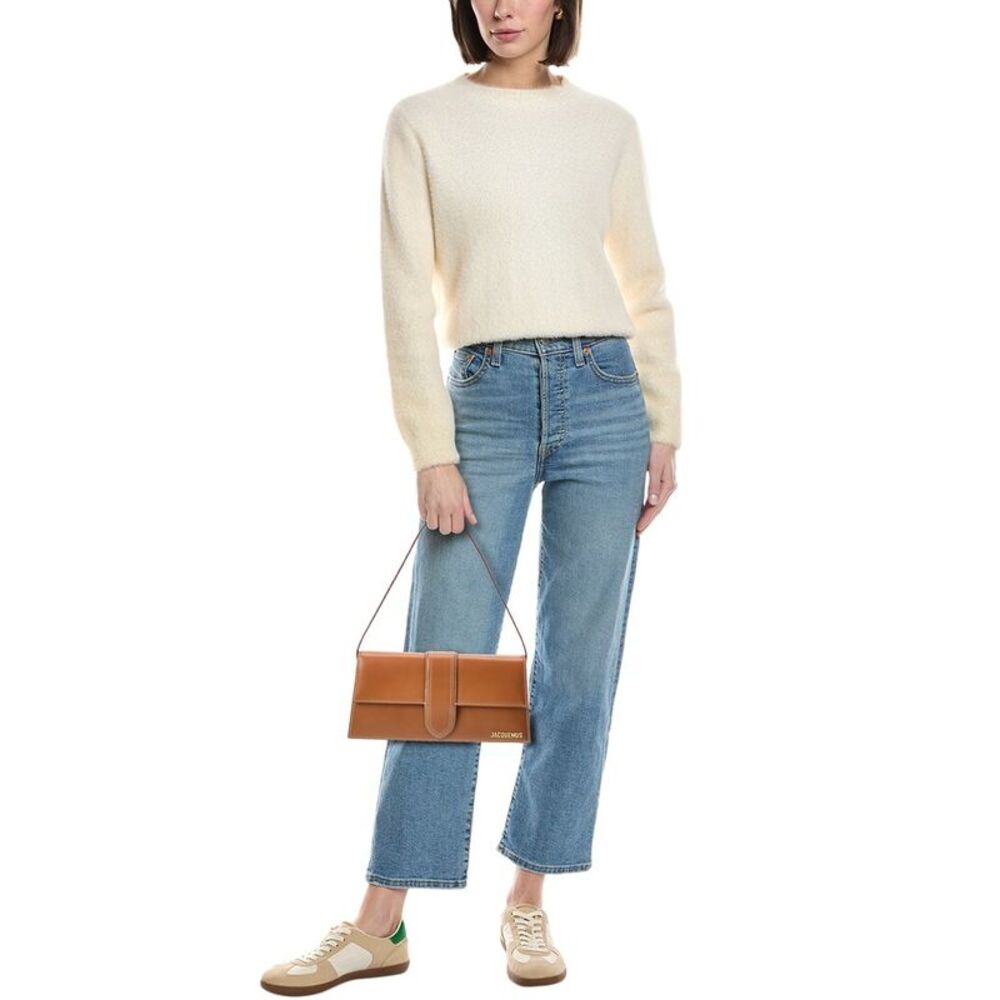 Jacquemus The Long Bambino Leather Shoulder Bag, Brown - Picture 4 of 5